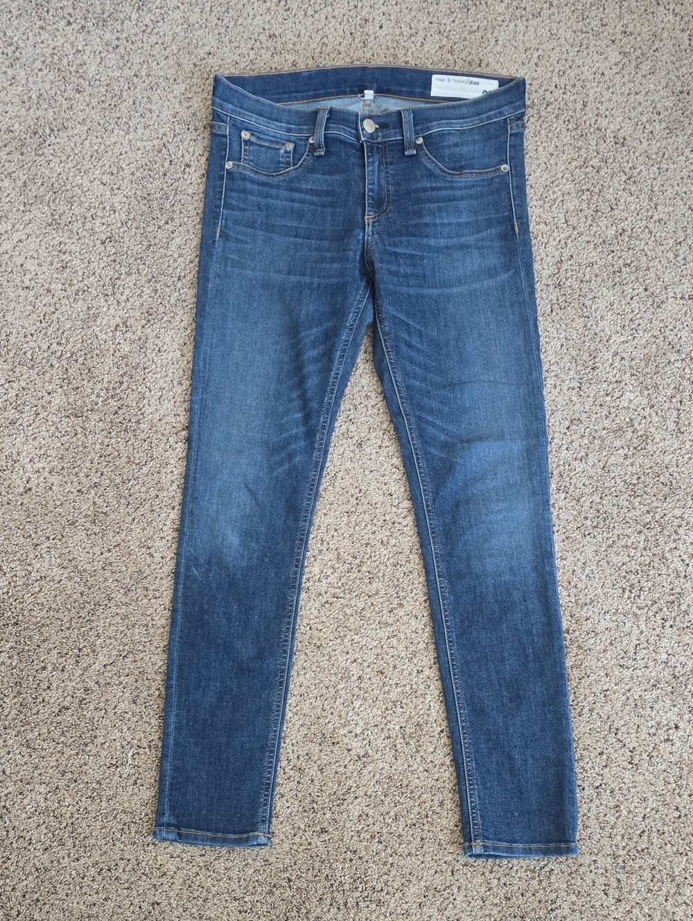 Rag & Bone Sz 29 ( Run Small- Like 28) Skinny Jeans Capri